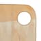Hello Honey® 14.75" Whitewashed Handled Mango Wood Cheese & Cutting Board